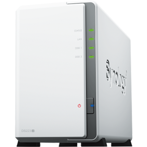 Synology DS223j, Tower, 2-bays 3.5'' SATA HDD/SSD slika 1