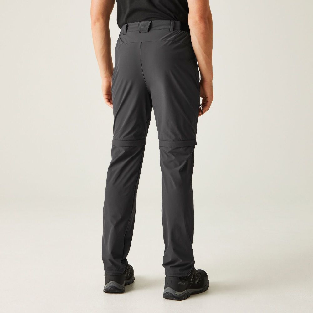 Regatta Muške hlače Travel Light Zip Off Trousers Ash slika 6