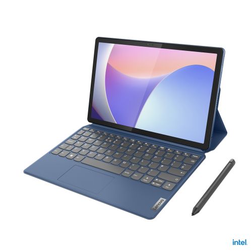 Lenovo 82XK004LYA IdeaPad Duet 3 11IAN8 Tablet+Keyboard+Pen (Abyss Blue) N200 QuadCore 3.7GHz/6MB, 8GB, 256GB NVMe, 11.5" 2K IPS (2000x1200) 400n 10-point MultiTouch, Intel UHD, USB-C, F-5MP/R-8MP, WiFi AX, 36Wh, BT5.1, Win11HomeS slika 2