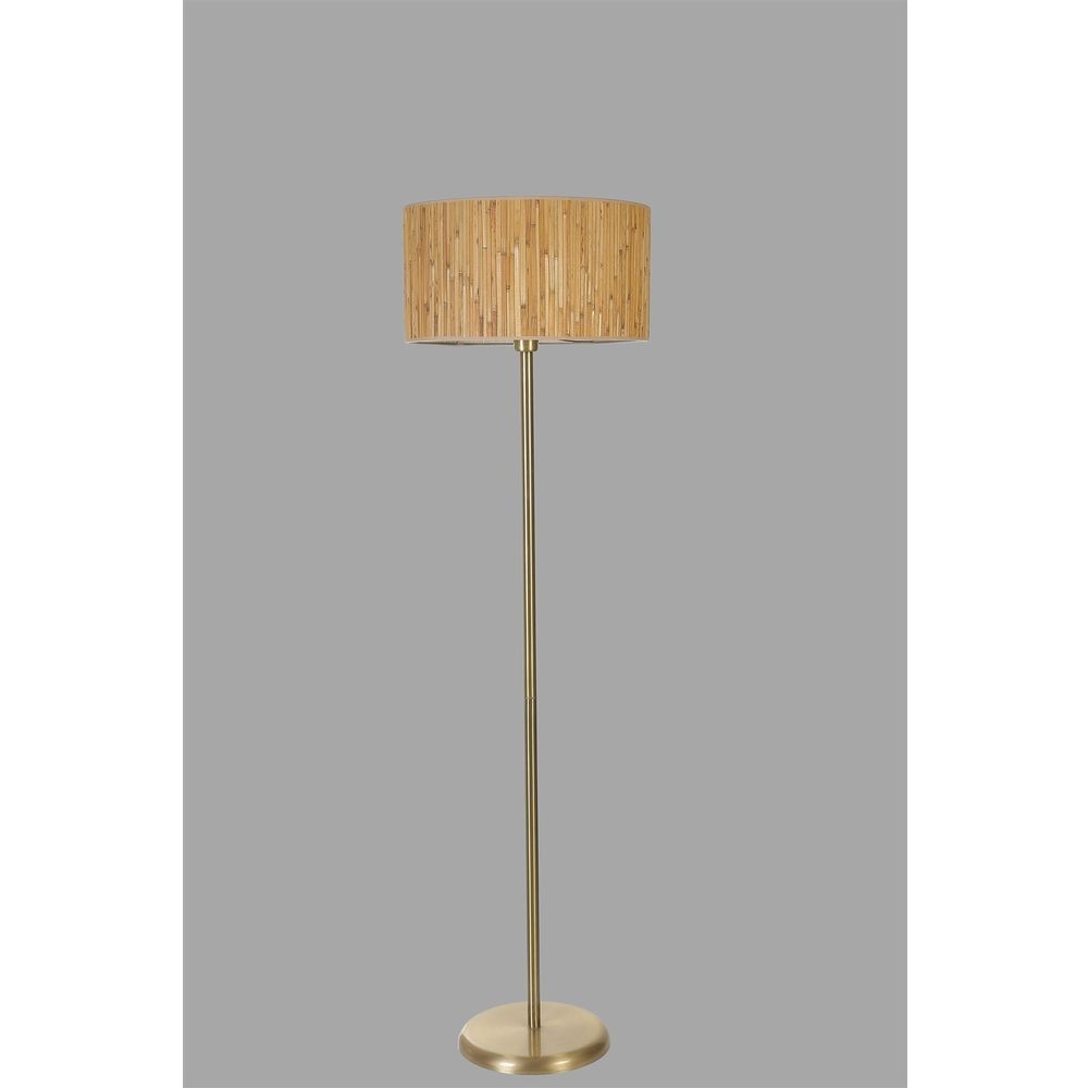 Bambu 07 Abajurlu Lambader Eskitme Oak Gold slika 4