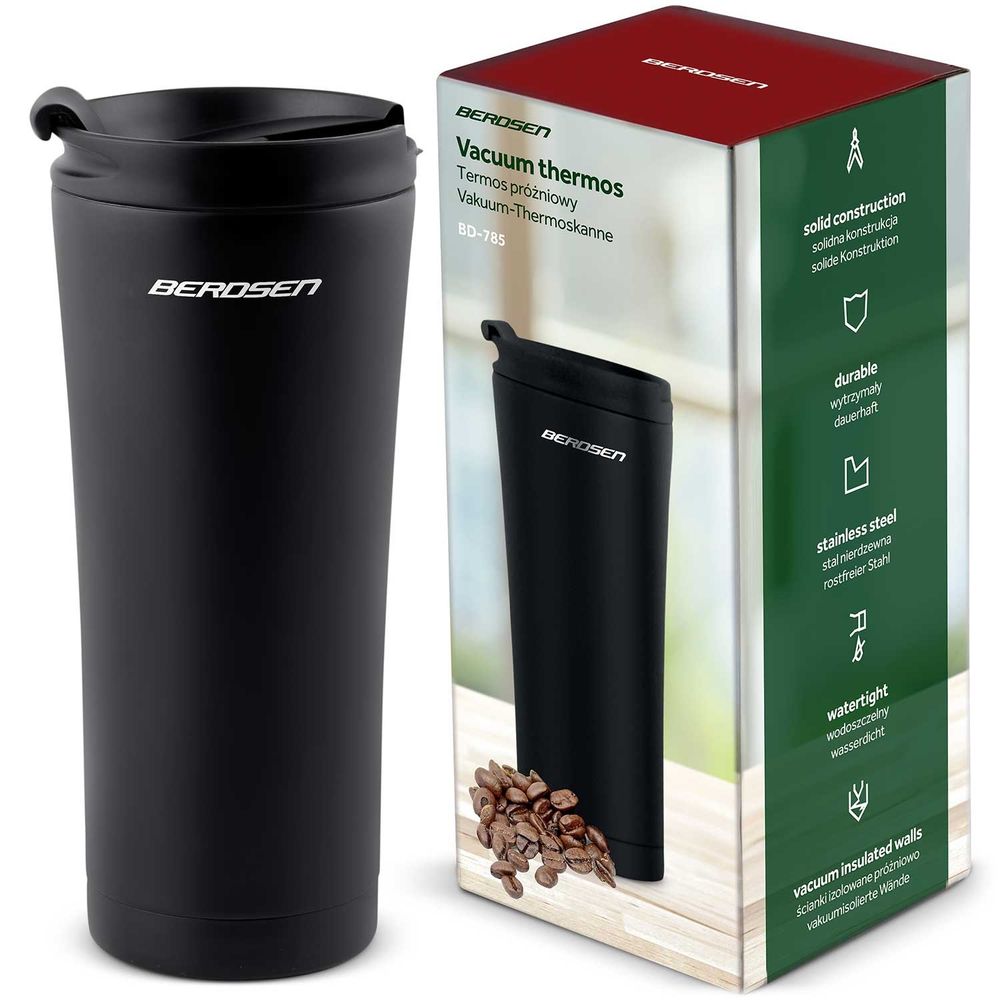 Vakuumska termosica 470 ml BD-785 crna slika 1