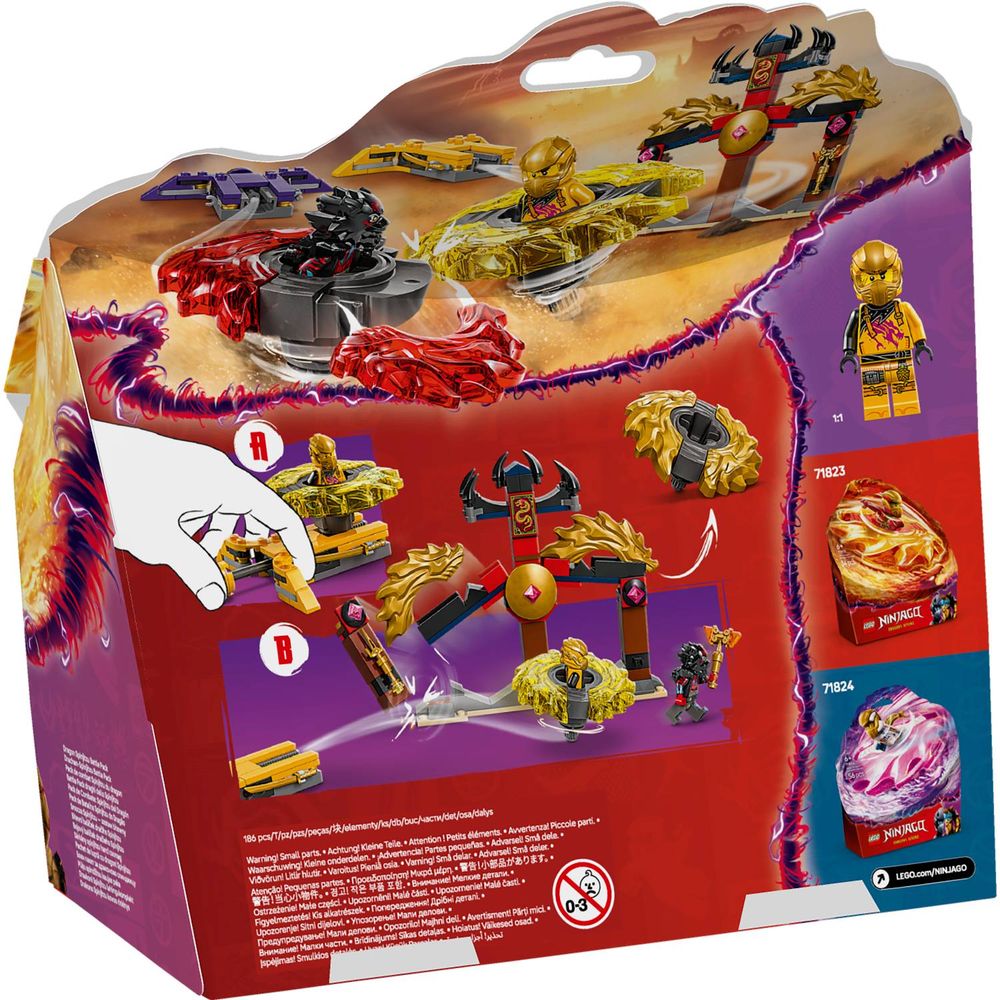 LEGO 71826 Bojni komplet za zmajski Spinjitzu slika 10