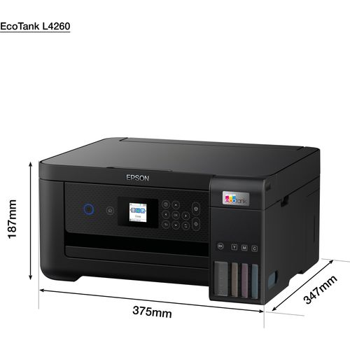 Epson C11CJ63409 L4260 EcoTank, print-scan-copy, Color, A4, 5760X1440, USB, Wi-Fi, Duplex slika 4