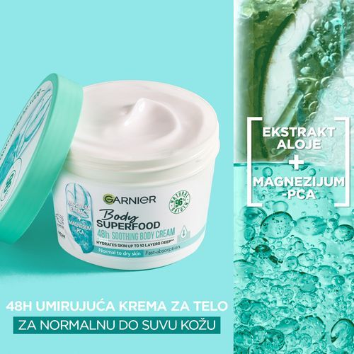 Garnier Body Superfood Aloe Vera Extract Krema za tijelo 380ml slika 4