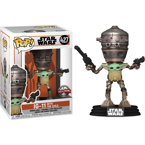 Set figure POP & Tee Star Wars IG-11 With the Child Exclusive size M slika 2