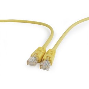 Gembird PP12-3M/Y Patch Cable, U/UTP Cat.5e, Yellow, 3m