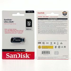 SANDISK USB 3.2 FLASH DRIVE ULTRA SHIFT 100MB/s 32GB
