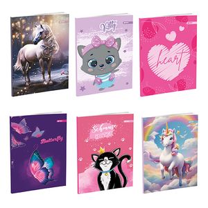 Spirit Sveska Premium A4 meki povez, latajn "Girls" 52 lista