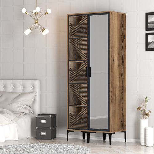 Kumsal PR - Walnut, Anthracite Walnut
Anthracite Wardrobe slika 3