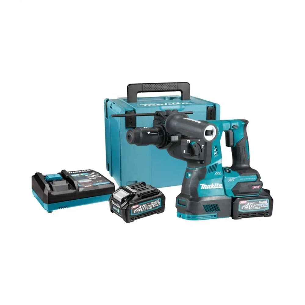 XGT MAKITA 40V - Akumulatorska bušilica-čekić 40V, 28mm HR002GM201 slika 1