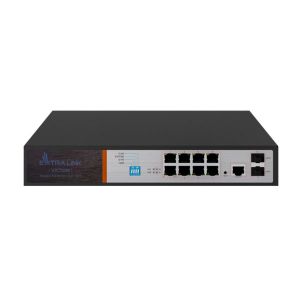 Extralink VICTOR | PoE Switch | 8x Gigabit PoE