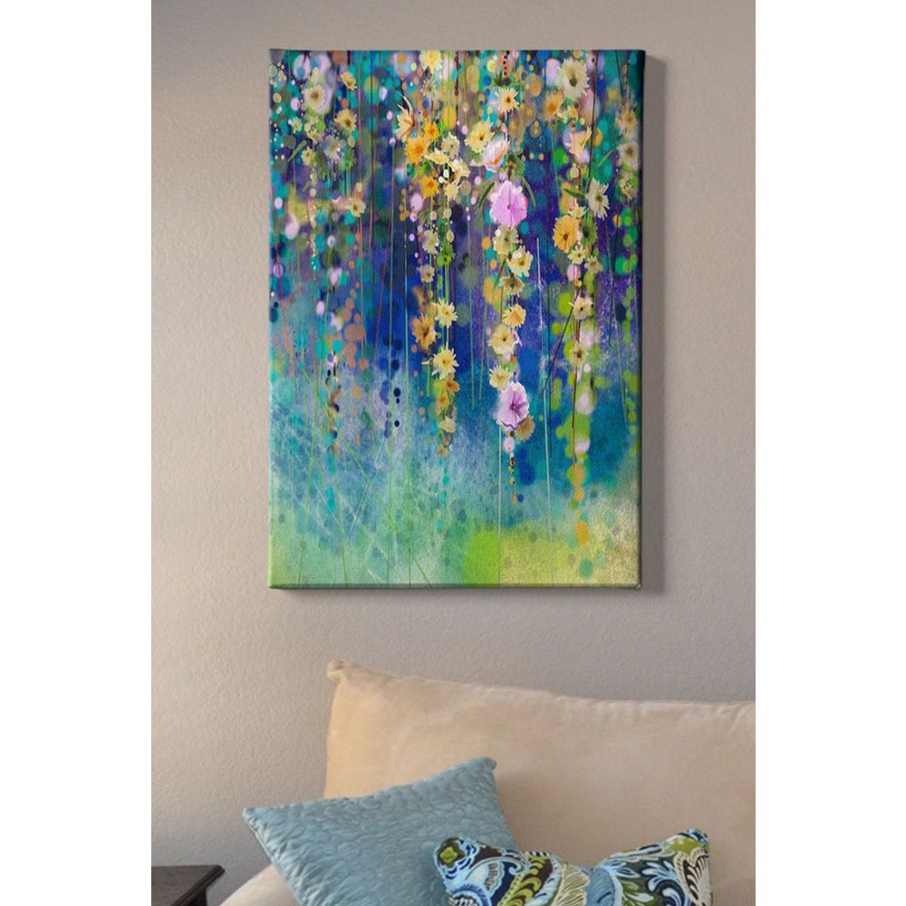 Šareno Dekorativno Slikanje na Platnu (50 x 70 cm) - Model 195 slika 1