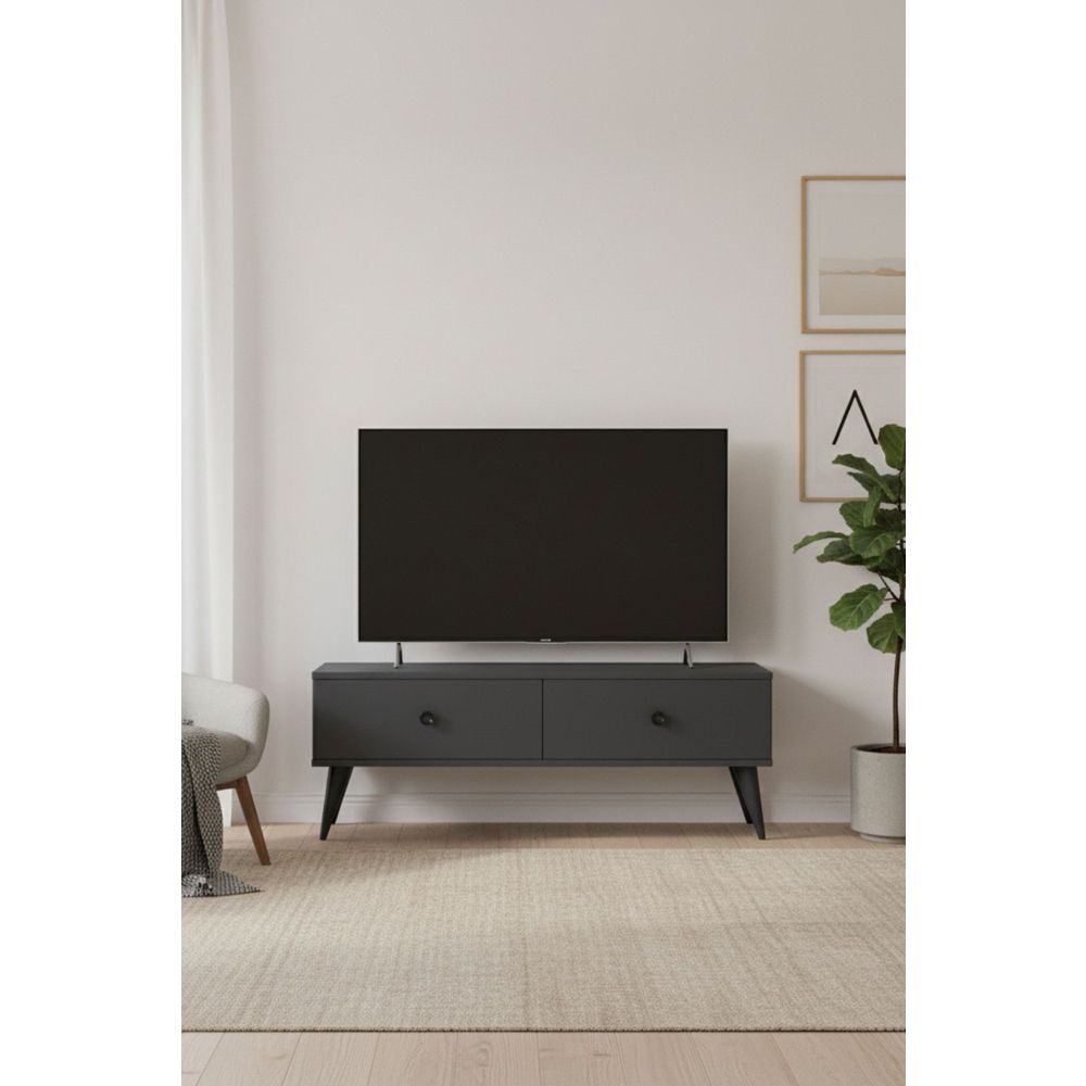 TV Stalak Mona 120 u Antracit Boji slika 2