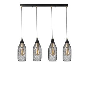 Rio 8714-6 Black Chandelier