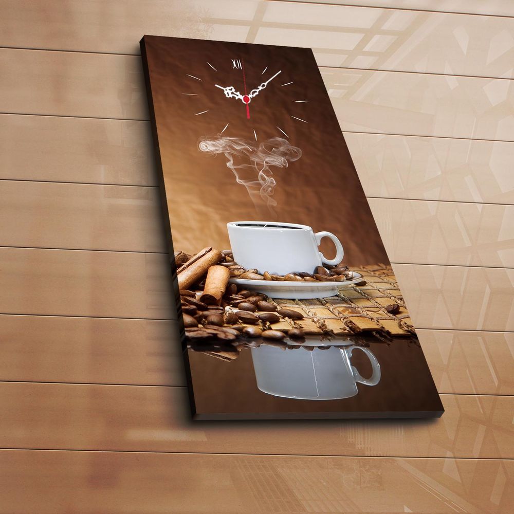 Višebojni Dekorativni Zidni Sat s Motivom Kafe, 3070CS-26 slika 2