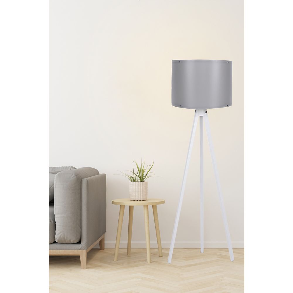 Stojeća lampa '106 Grey White' slika 2
