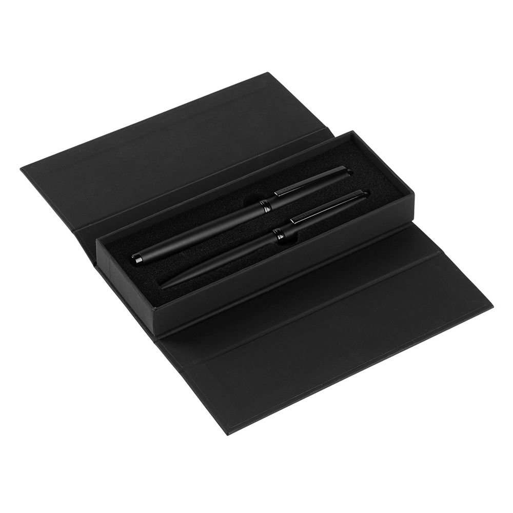 VICTOR BLACK SET,met.hem. olovka i roler,crna slika 1