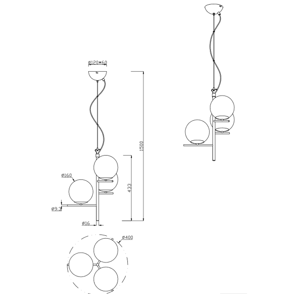 PURE/3 luster ANTRACIT slika 3