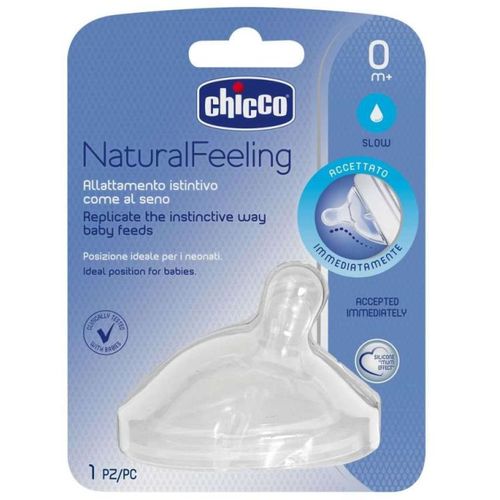 Chicco Duda za flašicu NaturalFeeling Slow 0m+ slika 1