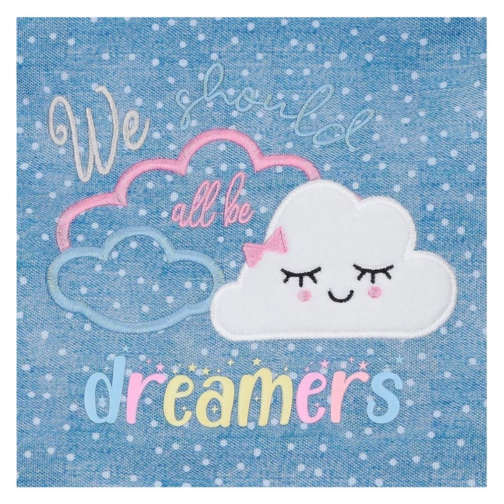 Enso Torba na rame 20.5 cm Dreamers 9695421, plavo-roze slika 2