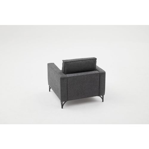 Atelier Del Sofa Sofa, Antracit Crno, Berlin - Anthracite, Black slika 5