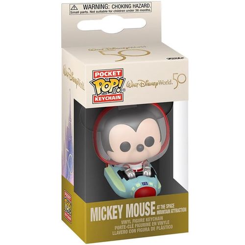 WDW50 POP! Keychain - Mickey at the Space slika 2