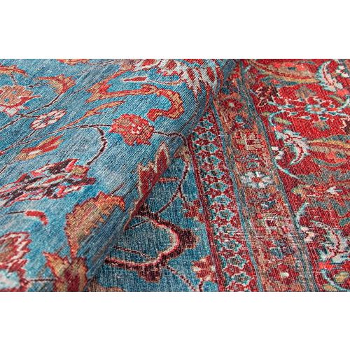 Blues Chenille - Claret Red AL 170  Multicolor Hall Carpet (75 x 230) slika 4