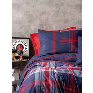 Abel - Red Red
Dark Blue Ranforce Double Quilt Cover Set