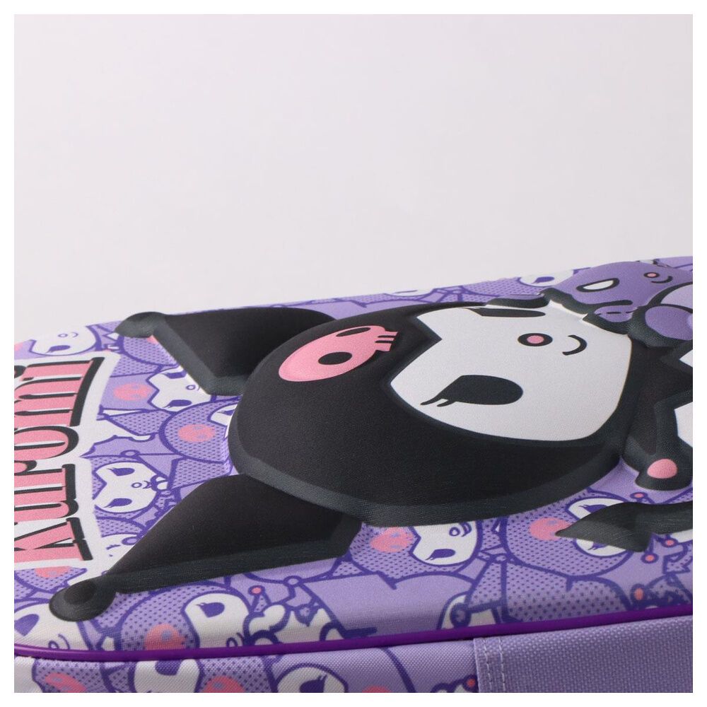 Mochila 3D Kuromi Hello Kitty 30 cm slika 4
