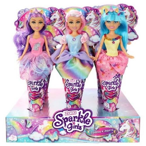 Sparkle Girlz Lutka Unicorn Princess u kornetu ZU10092 27cm, Sorto slika 1