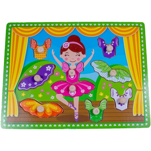 Smily Play drvene puzzle Balerina slika 4