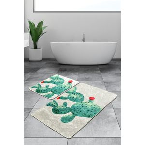 Set kupaonskih prostirki Green Djt Multicolor (2 komada)