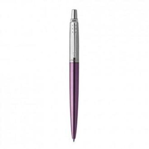 Olovka kemijska Parker Jotter victoria violet CT, vrh medium, plava tinta slika 1