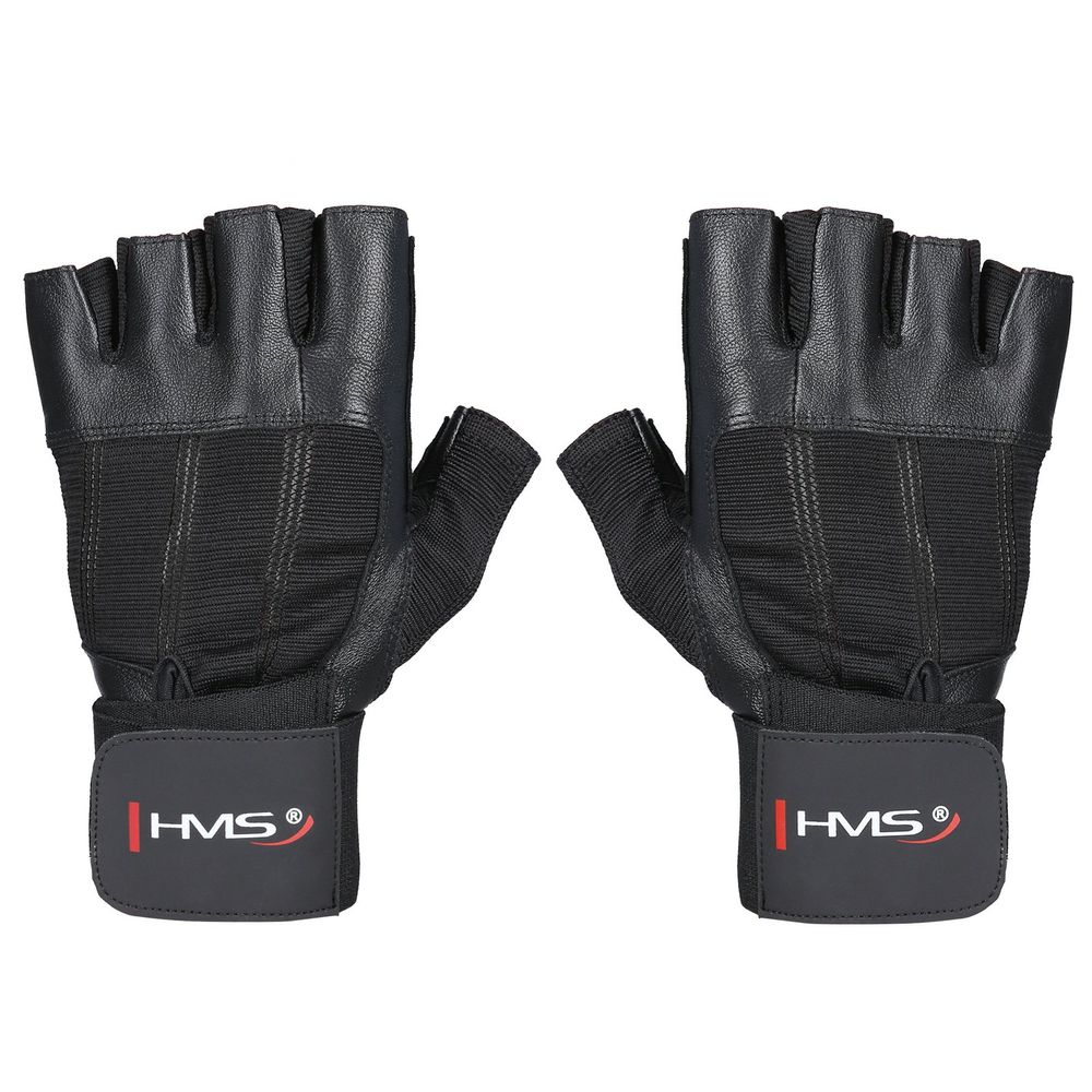 Rst04 veličina l fitness rukavice hms (crne) slika 1