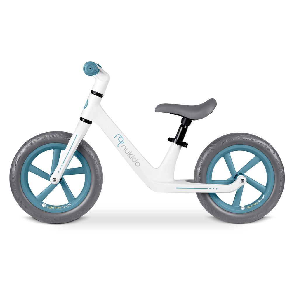 Nukido Light Flee bicikl bez pedala, bijeli slika 2