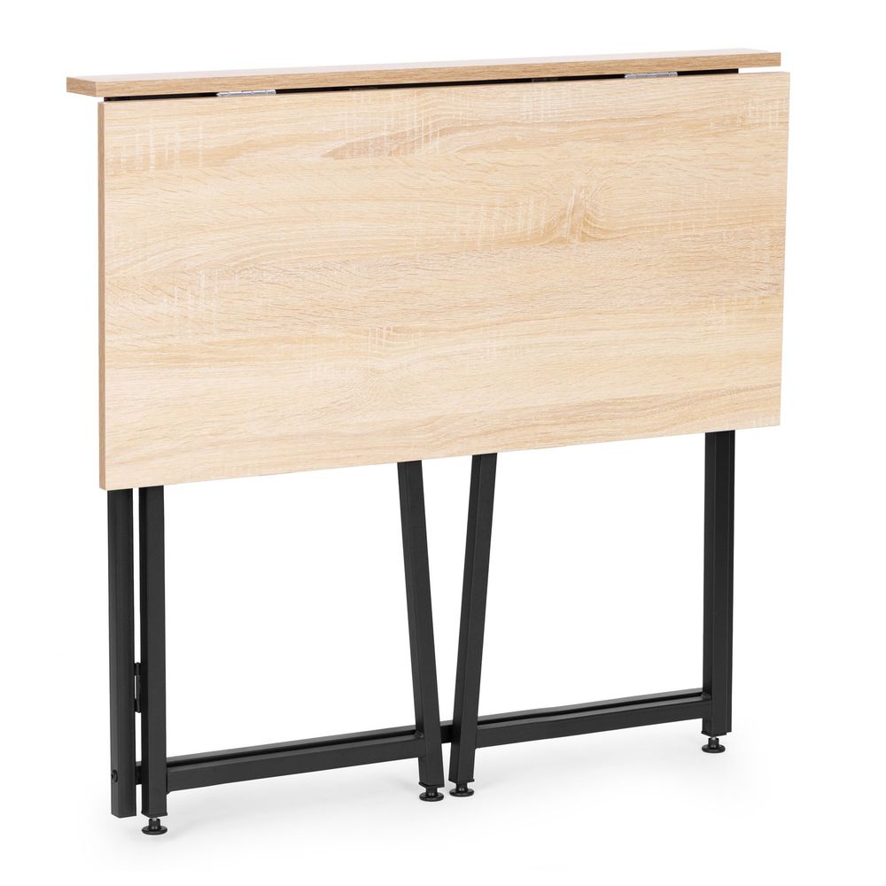 ModernHome sklopivi računalni stol 80 × 45 cm za laptop – loft stil slika 6