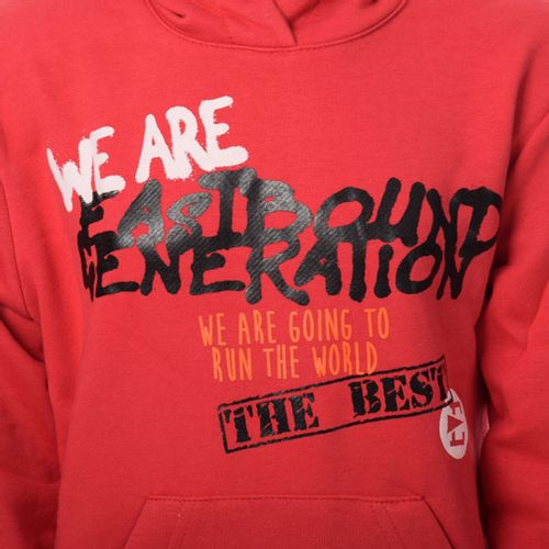 EBK796-RED Eastbound Duks Kids Generation Hoodie Ebk796-Red slika 3