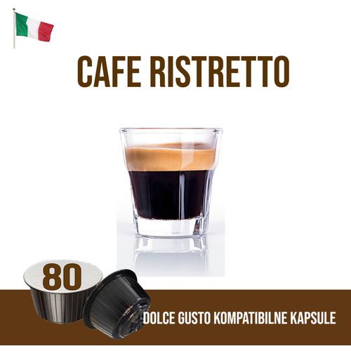 MIA Caffe Ristretto 80 Dolce Gusto® kompatibilnih kapsula za kavu kutija 80/1 600 g slika 1