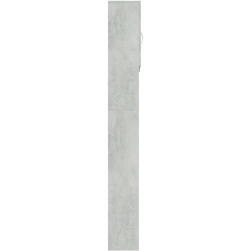 Ormarić za perilicu rublja boja betona 64x25,5x190 cm iverica slika 7