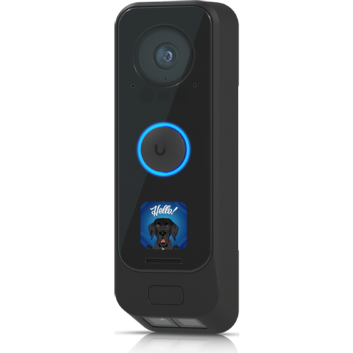 Dual-camera 4K video doorbell with programmable display  fingerprint access and integrated porch lig slika 4