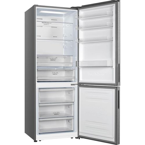 Gorenje NRK720EAXL4 Kombinovani frižider, No Frost, Visina 200 cm, Širina 70.4 cm, Inox slika 3