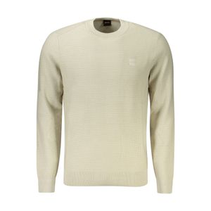 HUGO BOSS MEN'S SWEATER BEIGE