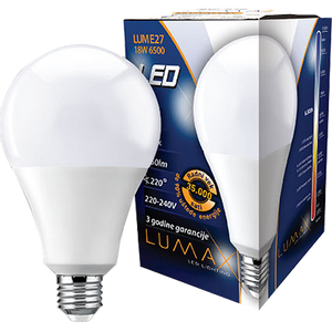 Lumax Sijalica Led LUME27-18W 6500K 1750lm