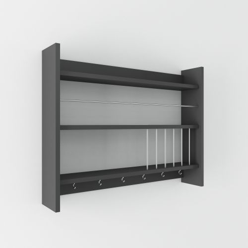 Kolin - Anthracite Anthracite Kitchen Shelf slika 3