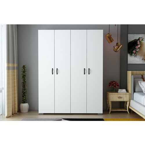 Feraye 4 Kapakli - White White Wardrobe slika 2