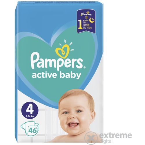 Pampers Active baby pelene minus pack slika 3