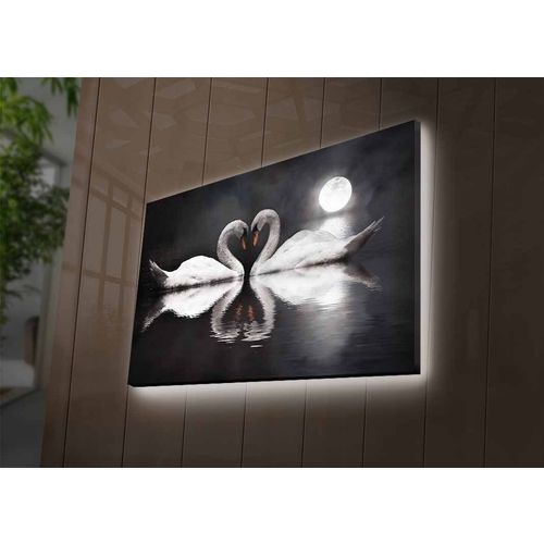 Wallity Slika dekorativna platno sa LED rasvjetom, 4570DHDACT-154 slika 3