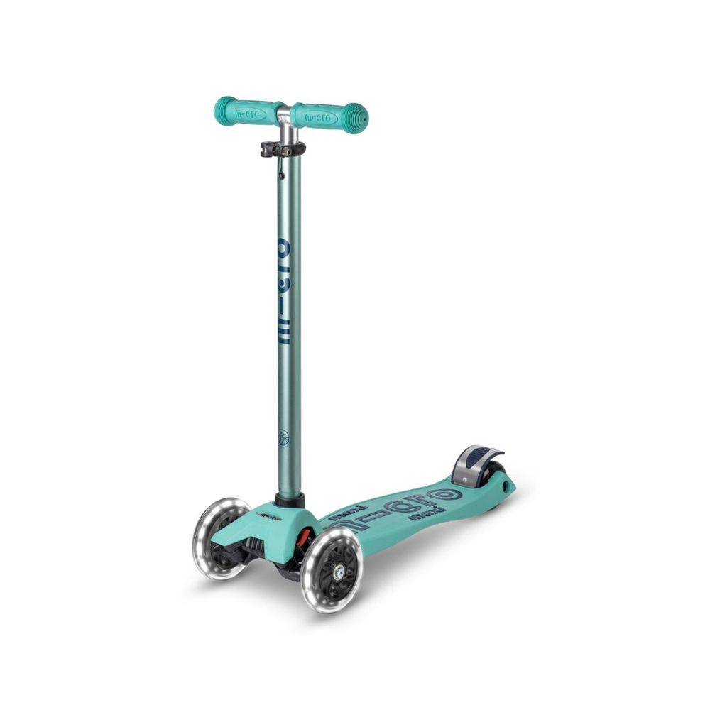 Micro Romobil Maxi Deluxe ECO LED, Mint slika 1