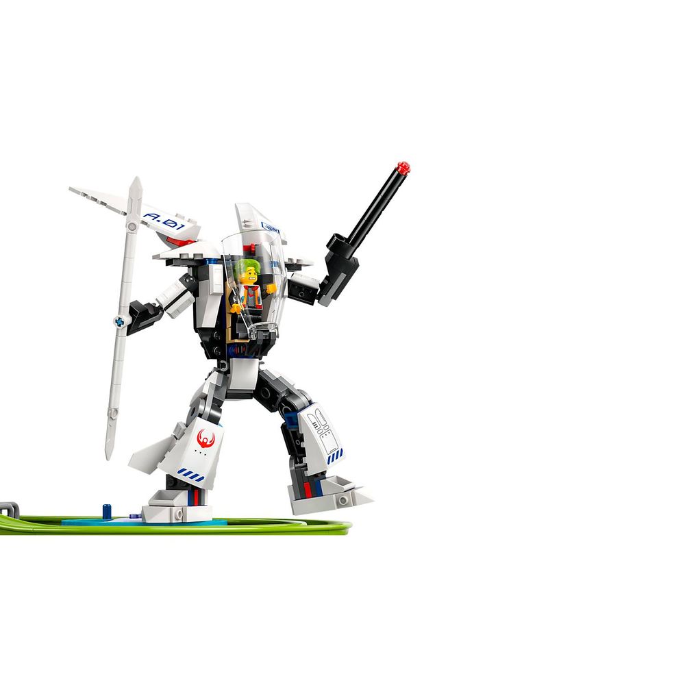 LEGO 60421 Rollercoaster park Robotski svijet slika 5