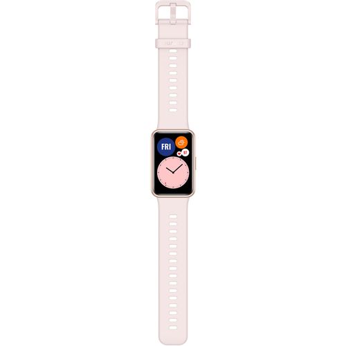 Huawei Watch Fit Sakura Pink, Pametni sat (SmartWatch) - Pink Silicone Strap slika 9